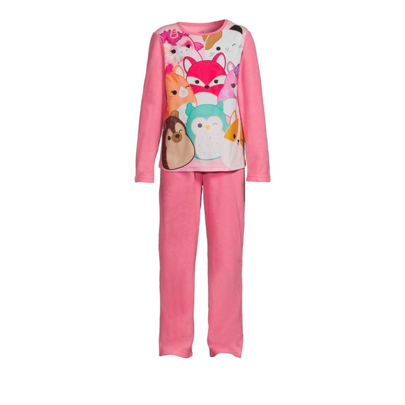 Girls Squishmallow’s 2 Piece Pajama Set - Picture 5 of 6